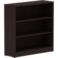 Lorell Laminate Bookcase, Espresso, LLR18276