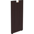 Lorell Essentials Series Credenza Half Leg, Brown, LLR18266