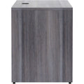 Lorell Essentials Series Credenza Shell, Silver, LLR69596