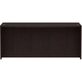 Lorell Essentials Series Bowfront Desk Shell, Brown, LLR18260