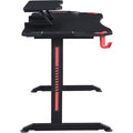 Lorell Gaming Desk, Black, LLR84393