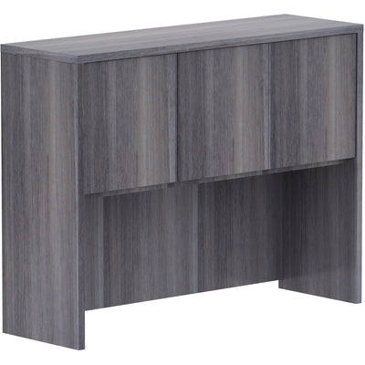 Lorell Essentials Series Stack-on Hutch with Doors, Other, LLR69621