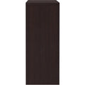 Lorell Essentials Series Stack-on Hutch with Doors, Brown, LLR18269