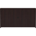 Lorell Essentials Series Stack-on Hutch with Doors, Brown, LLR18269