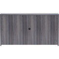 Lorell Essentials Series Stack-on Hutch with Doors, Other, LLR69619