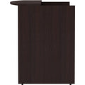 Lorell Essentials Series Front Reception Desk, Brown, LLR18264