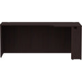 Lorell Essentials Series Right Corner Credenza, Brown, LLR18268