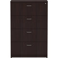 Lorell Essentials Series 4-Drawer Lateral File, Brown, LLR18274