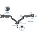 Lorell Mounting Arm for Monitor - Black, LLR99801