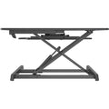 Lorell Large Monitor Desk Riser, Black, LLR99555
