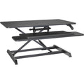 Lorell Large Monitor Desk Riser, Black, LLR99555