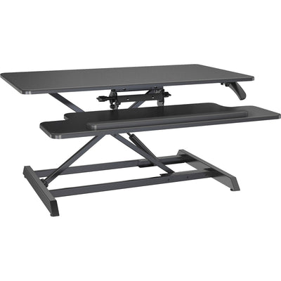 Lorell Large Monitor Desk Riser, Black, LLR99555