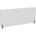 Lorell Acoustic Desktop Privacy Panel, Light Gray, LLR25963