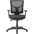 Lorell Conjure Executive Mid-back Swivel/Tilt Task Chair, Black, LLR62008