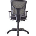 Lorell Conjure Executive Mid-back Swivel/Tilt Task Chair, Black, LLR62008