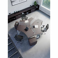 Lorell Relevance Series Curve Worksurface for 120 Workstations, LLR16248