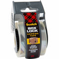 3M Scotch Box Lock Dispenser Packaging Tape, Clear, 1 Roll, MMM195