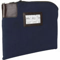 Sparco Locking Currency Bag, Navy, 1 Pack, SPR02868