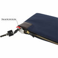 Sparco Locking Currency Bag, Navy, 1 Pack, SPR02868