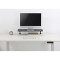 Kantek Desktop Shelf/Monitor Stand, Black, KTKDS910