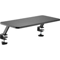Kantek Desktop Shelf/Monitor Stand, Black, KTKDS910