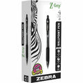 Zebra Z-Grip Retractable Ballpoint Pens, 1 Dozen, ZEB23910