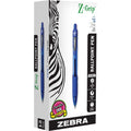 Zebra Z-Grip Retractable Ballpoint Pens, 1 Dozen, ZEB23920