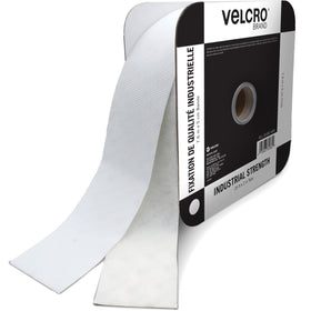 Velcro Fastener Tape, White, 1 Roll, VEK30082