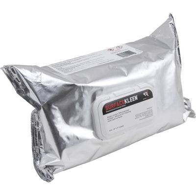 Advantus Read Right Surface Kleen Cleaning Wipes, White, 100 / Pack, REARR15110