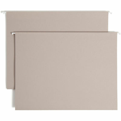 Smead TUFF 1/3 Tab Cut Legal Recycled Hanging Folder, Steel Gray, 8 1/2" Width x 14" Length, 18 / Box, SMD64342