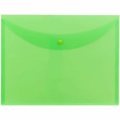 Smead Letter Filing Envelope, Green, 8 1/2" Width x 11" Length, 10 / Box, SMD89683