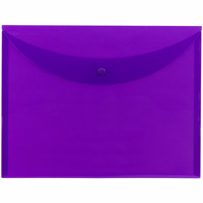 Smead Letter Filing Envelope, Purple, 8 1/2" Width x 11" Length, 10 / Box, SMD89684