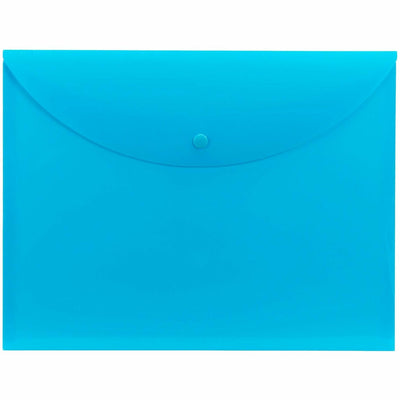 Smead Letter Filing Envelope, Teal, 8 1/2" Width x 11" Length, 10 / Box, SMD89681