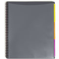 Smead 1/3 Tab Cut Letter Organizer Folder, Gray, 8 1/2" Width x 11" Length, SMD89207