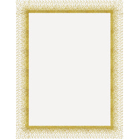 Geographics Confetti Gold Design Poster Board, Yellow, 25 / Carton, GEO24759
