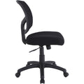 Lorell Mesh Back Task Chair, Black, LLR84876