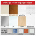 3M Command Damage-Free Picture Hanging Strips, Large, 5-5/8" x 5-3/16", Pack Of 120 Strips, White, 120 / Pack, MMM17206S120NA