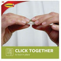 3M Command Damage-Free Picture Hanging Strips, Large, 5-5/8" x 5-3/16", Pack Of 120 Strips, White, 120 / Pack, MMM17206S120NA