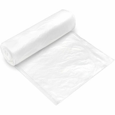 Inteplast HDPE Can Liners, 16 Microns, 33" x 40", Natural, Pack Of 250 Liners, 250 / Pack, IBSS334016N
