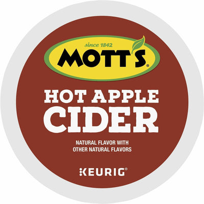 Keurig Dr Pepper . Mott's Hot Apple Cider, 24 / Box, GMT8604