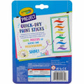 Crayola Project Quick-Dry Paint Sticks, 1 Pack, CYO54-1070