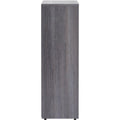 Lorell Laminate Bookcase, Weathered Charcoal, LLR69626