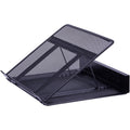 Lorell Mesh Laptop Stand, Black, LLR80620