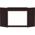 Lorell Dry-erase Whiteboard Presentation Cabinet, LLR18275