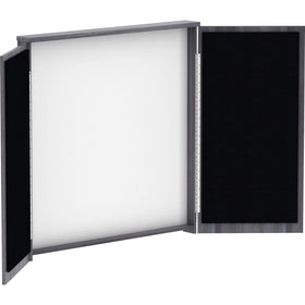 Lorell Dry-erase Whiteboard Presentation Cabinet, LLR69625