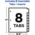 Avery Office Essentials Insertable Dividers, Buff, 8 / Set, AVE11467