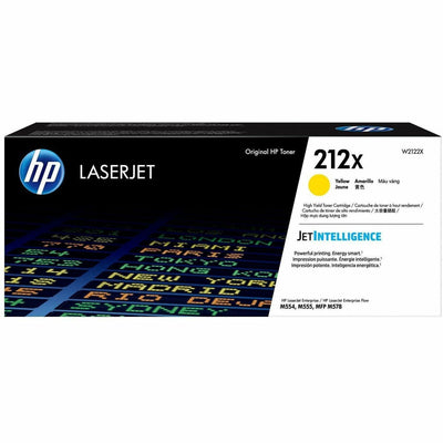 HP 212X Original High Yield Laser Toner Cartridge - Yellow -, HEWW2122X