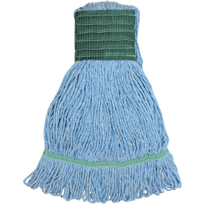 Genuine Joe Synthetic Blend Medium Mophead, Blue, GJOMBL5B