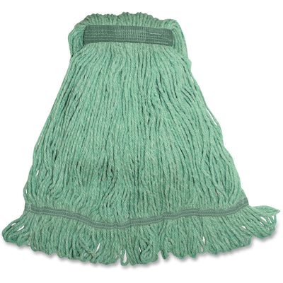 Genuine Joe Narrow Band Medium Mophead, Green, GJOMGR1B