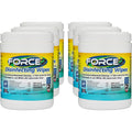 2XL FORCE2 Disinfecting Wipes, White, 6 / Carton, TXL407CT